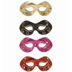 Αποκριάτικη Μάσκα Ματιών με Διαμαντάκια (4 Χρώματα)