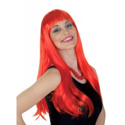 Αποκριάτικο Αξεσουάρ Κόκκινη Περούκα Lola 