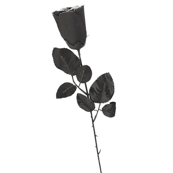 Αποκριάτικο Αξεσουάρ Τριαντάφυλλο Μαύρο