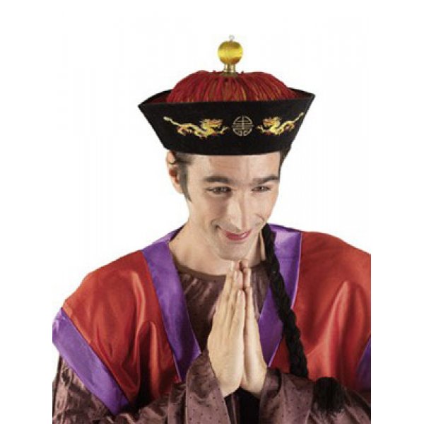 Αποκριάτικο Αξεσουάρ Καπέλο Κινέζου, Παραδοσιακό