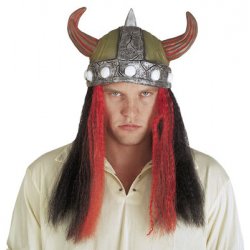 Αποκριάτικο Αξεσουάρ Καπέλο Latex Viking Valhala
