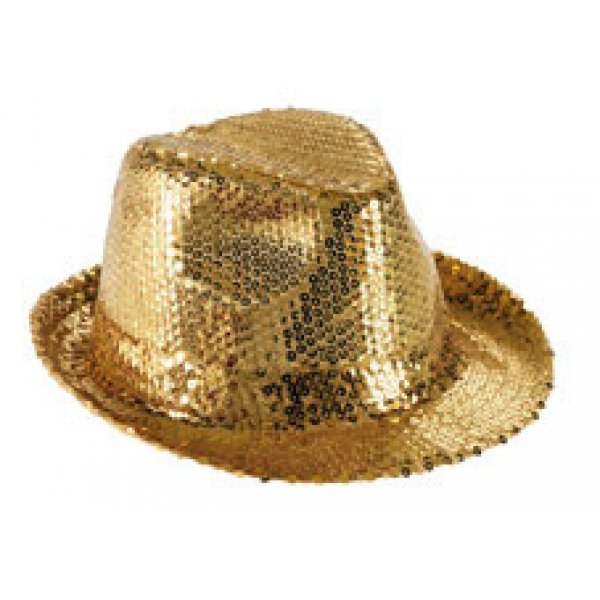 Αποκριάτικο Αξεσουάρ Γυναικείο Καπέλο Καβουράκι Χρυσό