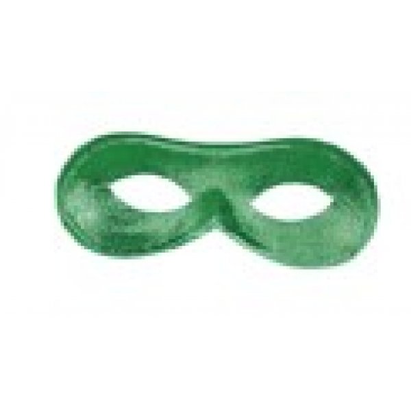 Αποκριάτικη Μάσκα Ματιών Ντόμινο (Πράσινη)