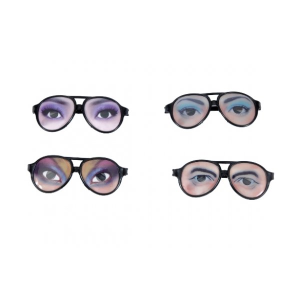Αποκριάτικα Γυαλιά με Μάτια - 4 Σχέδια