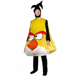 Αποκριάτικη Στολή Angry Bird Κίτρινο για παιδιά