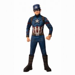 Αποκριάτικη Στολή Marvel Captain America Deluxe